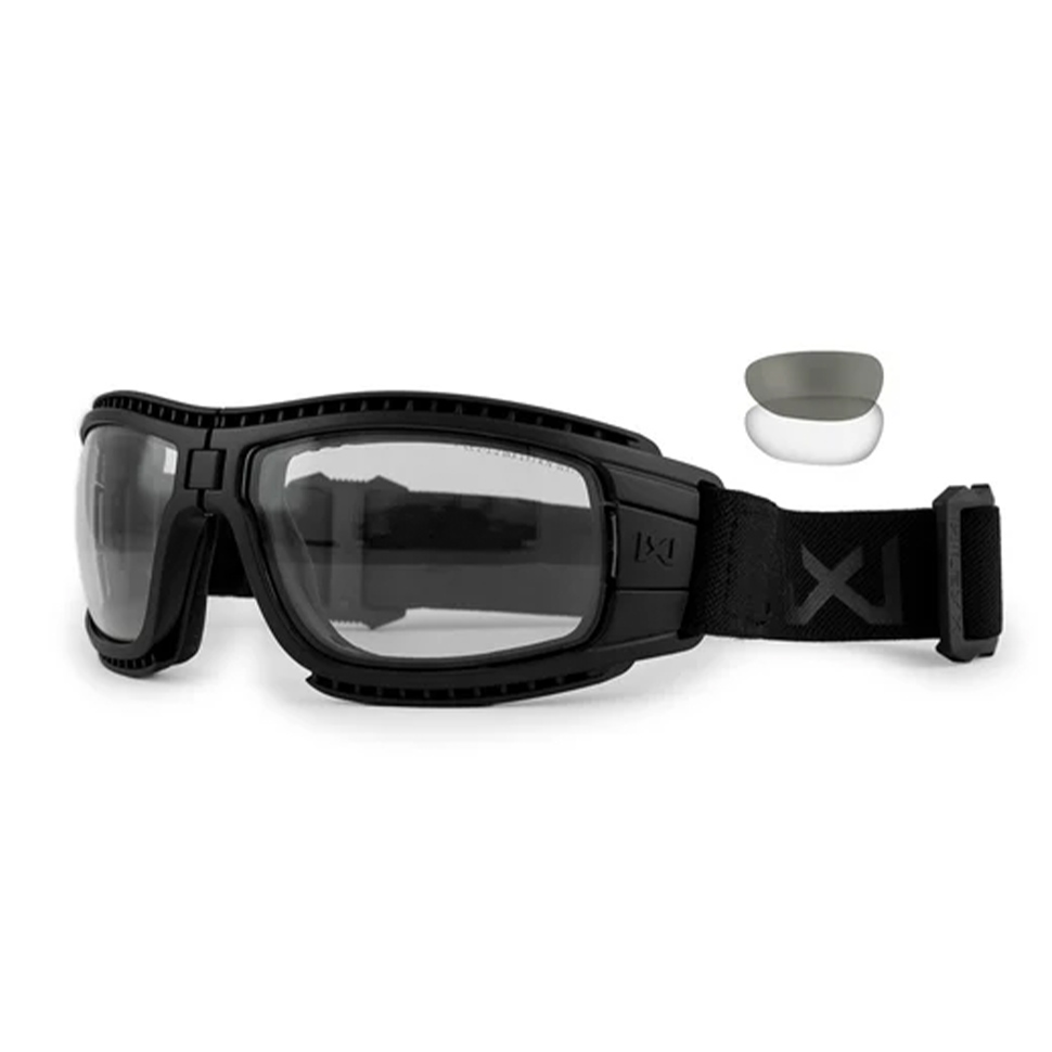 Очки защитные Wiley X WX Lynx (Frame: Matte Black, Lens: Grey + Clear)