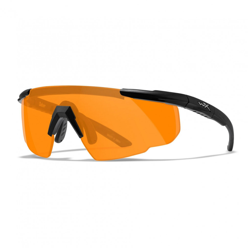 Очки защитные Wiley X Saber Advanced (Frame: Matte Black, Lens: Rust)
