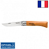 Нож Opinel №10 VRN клинок 10см, углерод.сталь, бук