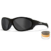 Очки защитные Wiley X XL-1 Adv. Comm 2.5 (Frame: Matte Black, Lens: Clear+Grey+Rust)