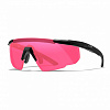 Очки защитные Wiley X Saber Advanced (Frame: Matte Black, Lens: Vermillion)